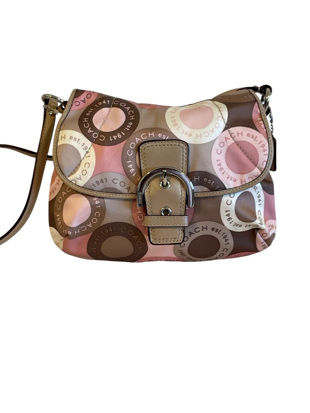 Vintage Coach Soho Snaphead Flap Mini Crossbody Bag - Picture 3 of 16